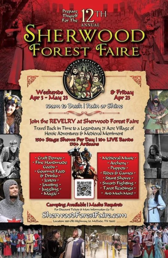 Sherwood Forest Faire Returns! Cat Dancing Creations